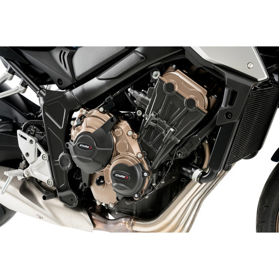 Kit protections de carter moteur PUIG - HONDA CB650R NEO SPORTS CAFE / CBR650R 2021-2023