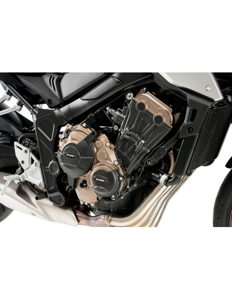 Kit protections de carter moteur PUIG - HONDA CB650R NEO SPORTS CAFE / CBR650R 2021-2023