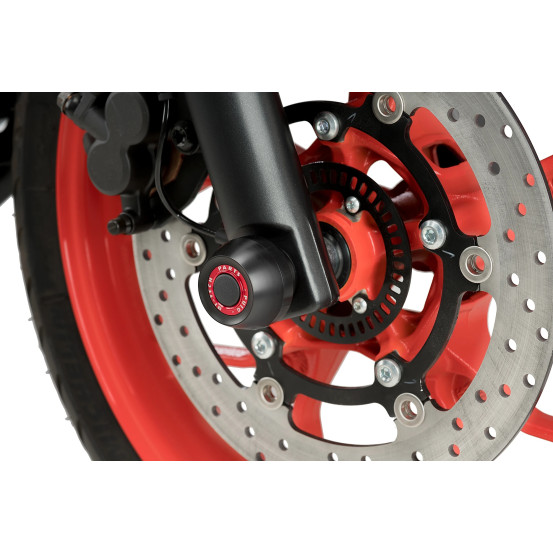 Tampons de protection PUIG de fourche PHB19 - YAMAHA MT-03 2020-2026 - YZF-R3 2015-2018