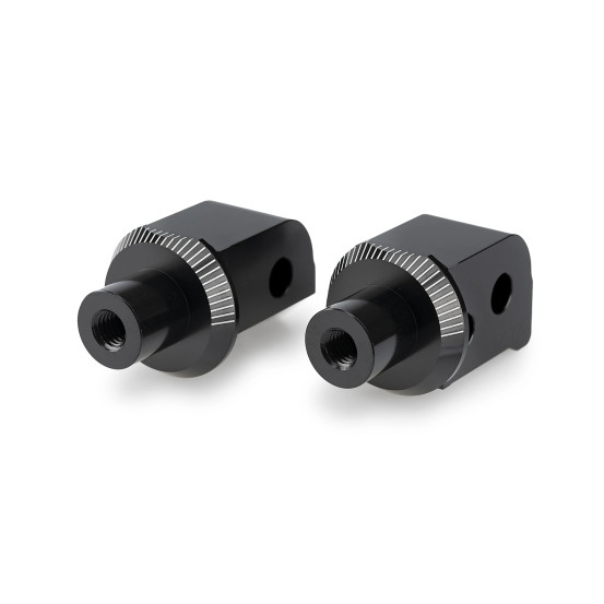 Adaptateurs PUIG repose-pieds passager - APRILIA RS 457 2024-2026 - TUONO 457 2025-2026
