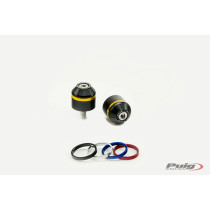 Embouts de guidon PUIG courts avec anneaux M8 - BMW G310GS 2017-2026 - G310R 2016-2026