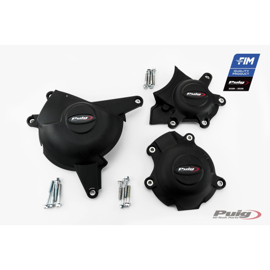 Kit protections de carter moteur PUIG Track - SUZUKI GSX-R1000 / GSX-R1000R 2017-2026