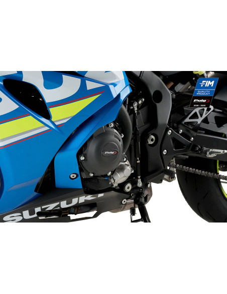 Kit protections de carter moteur PUIG Track - SUZUKI GSX-R1000 / GSX-R1000R 2017-2026