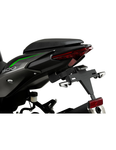 Support de plaque PUIG - KAWASAKI NINJA 500 / NINJA 500 SE / Z500 / Z500 SE 2024-2026