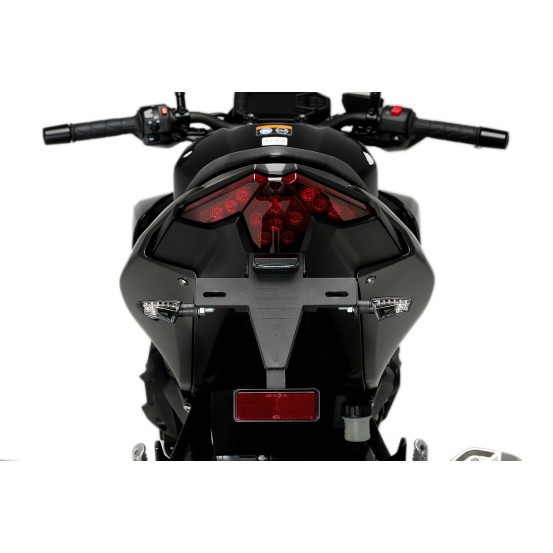 Support de plaque PUIG - KAWASAKI NINJA 500 / NINJA 500 SE / Z500 / Z500 SE 2024-2026