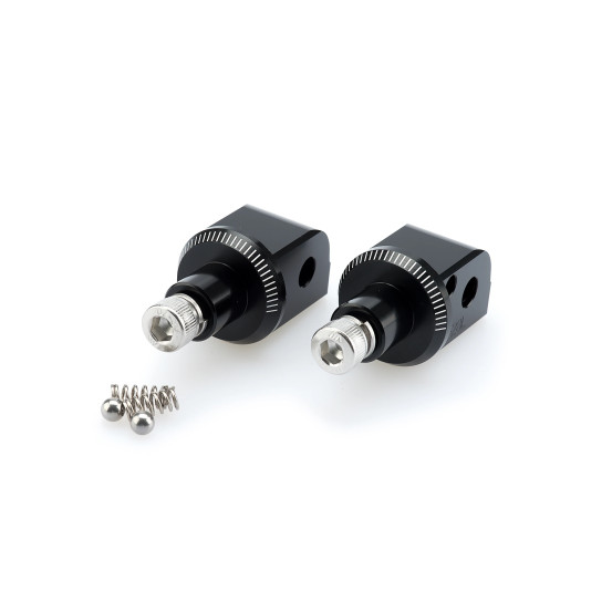 Adaptateurs PUIG repose-pieds passager - KTM 200 DUKE 2012-2013 - 390 DUKE 2013-2016