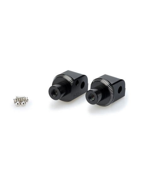 Adaptateurs PUIG repose-pieds passager - KTM 125 DUKE 2011-2023 - 390 DUKE 2017-2023
