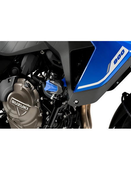Tampons protection PUIG R19 - SUZUKI DL800 V-STROM TECH 2023-2026 - GSX-8R 2024-2026