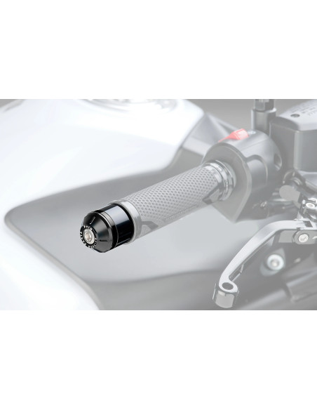 Embouts de guidon PUIG courts avec anneaux M8 - BMW M1000RR 2024 - S1000RR 2019-2026