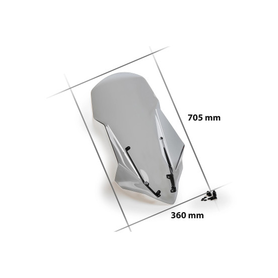 Pare-brise PUIG V-Tech Line Touring - SEAT MÓ 125 2021-2024 - SILENCE S01 2019-2026