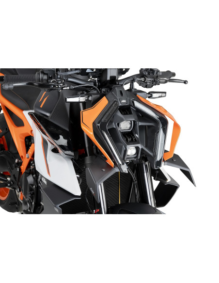 Ailerons PUIG Downforce roadster frontaux - KTM 990 DUKE 2024-2026 - 990 DUKE R 2026