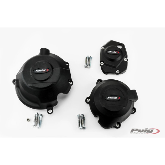 Kit protections de carter moteur PUIG - KAWASAKI Z900 2017-2024 - Z900SE 2022-2024