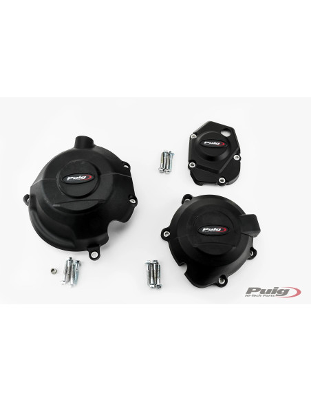 Kit protections de carter moteur PUIG - KAWASAKI Z900 2017-2024 - Z900SE 2022-2024