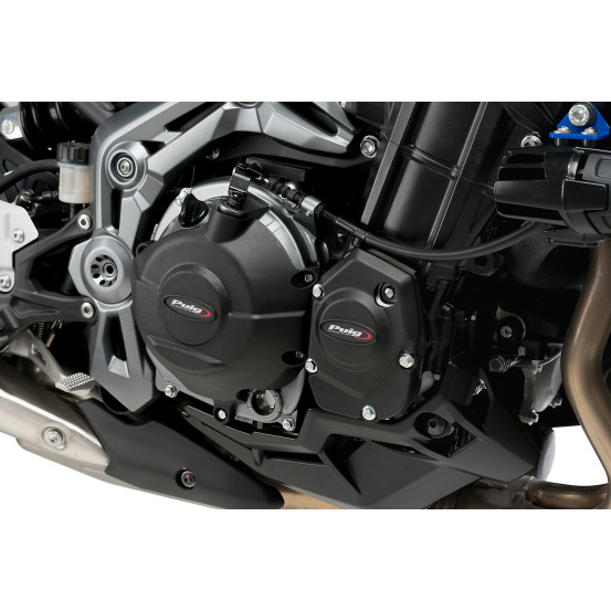 Kit protections de carter moteur PUIG - KAWASAKI Z900 2017-2024 - Z900SE 2022-2024