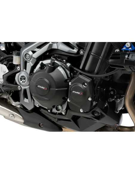 Kit protections de carter moteur PUIG - KAWASAKI Z900 2017-2024 - Z900SE 2022-2024