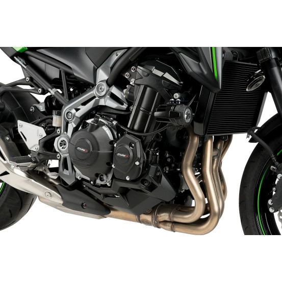 Kit protections de carter moteur PUIG - KAWASAKI Z900 2017-2024 - Z900SE 2022-2024