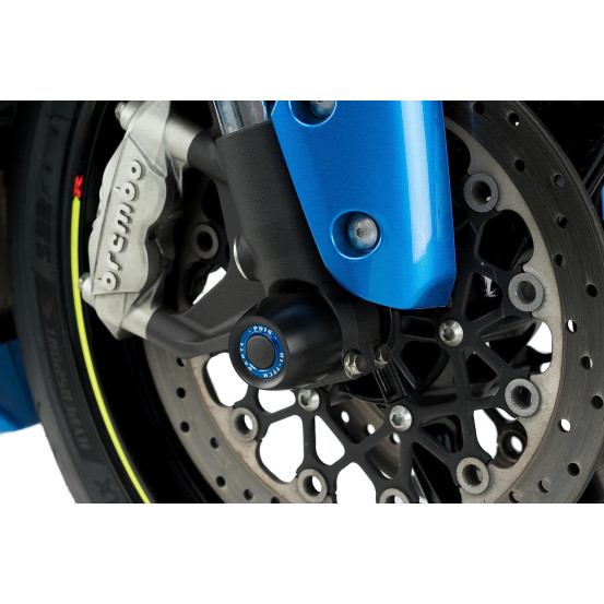 Tampons de protection PUIG de fourche PHB19 - SUZUKI GSX-R600 / GSX-R750 2011-2016