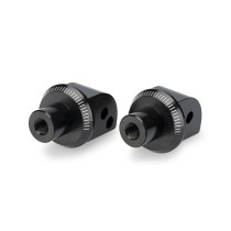 Adaptateurs PUIG repose-pieds passager - VOGE 525DSX 2023-2026 - 625DSX 2025-2026