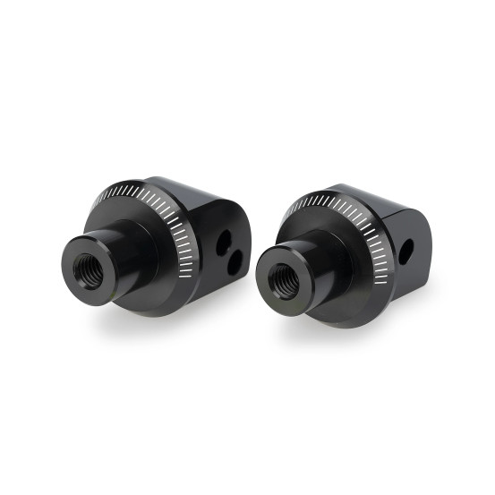 Adaptateurs PUIG repose-pieds passager - VOGE 525DSX 2023-2026 - 625DSX 2025-2026