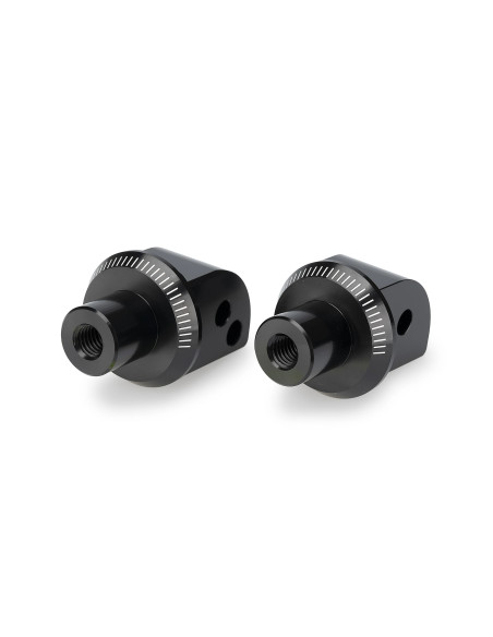 Adaptateurs PUIG repose-pieds passager - VOGE 525DSX 2023-2026 - 625DSX 2025-2026