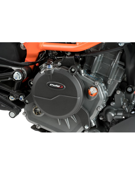Kit protections de carter moteur PUIG - KTM 390 DUKE 2016-2019 - RC390 2017-2019