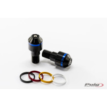 Embouts de guidon PUIG courts avec anneaux M18/150 - YAMAHA YZF-R125 2014-2018