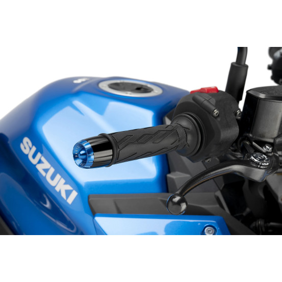 Embouts de guidon PUIG Thruster M6 - SUZUKI - YAMAHA - HONDA - ROYAL ENFIELD