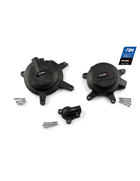 Kit protections de carter moteur PUIG Track - KAWASAKI NINJA 400 2018-2024