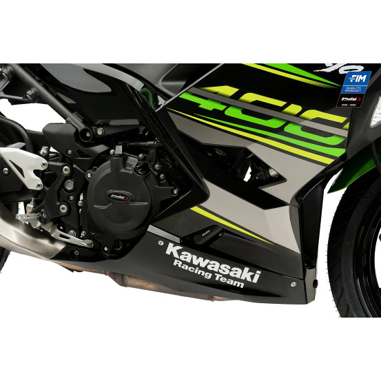 Kit protections de carter moteur PUIG Track - KAWASAKI NINJA 400 2018-2024
