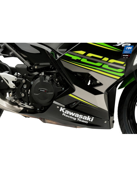 Kit protections de carter moteur PUIG Track - KAWASAKI NINJA 400 2018-2024
