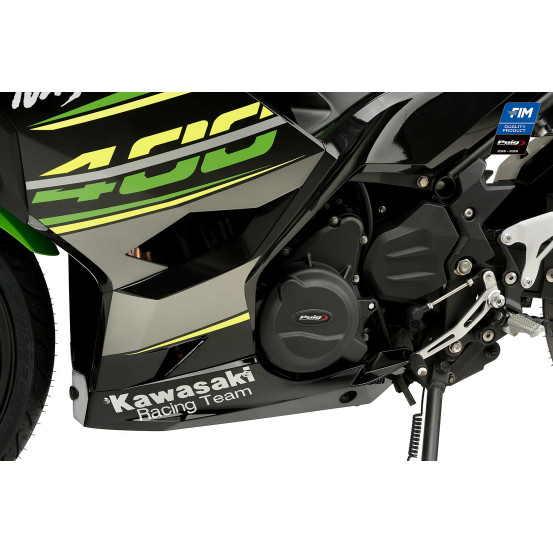 Kit protections de carter moteur PUIG Track - KAWASAKI NINJA 400 2018-2024