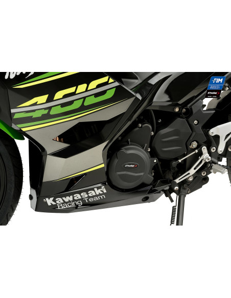Kit protections de carter moteur PUIG Track - KAWASAKI NINJA 400 2018-2024