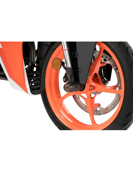Tampons de protection PUIG de fourche PHB19 - KTM RC125 / RC390 2022-2026