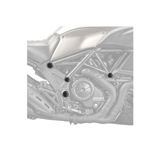 Bouchon de cadre PUIG - DUCATI DIAVEL 2011-2016 - DIAVEL CARBON 2014-2016