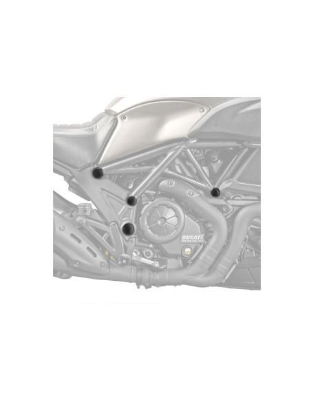 Bouchon de cadre PUIG - DUCATI DIAVEL 2011-2016 - DIAVEL CARBON 2014-2016