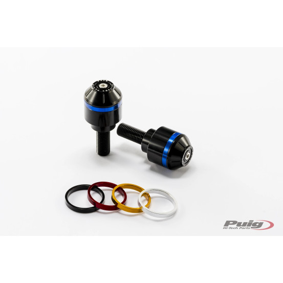 Embouts de guidon PUIG courts avec anneaux M12/150 - BMW F800R 2009-2014