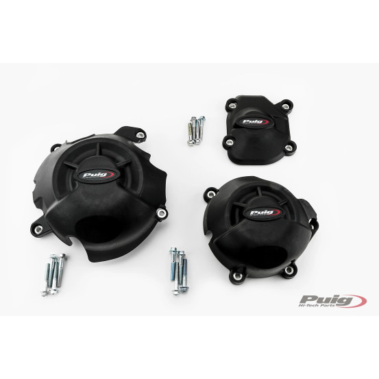 Kit protections de carter moteur PUIG - KAWASAKI Z800 / Z800E 2013-2016
