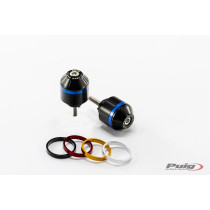 Embouts de guidon PUIG courts avec anneaux M6 - HONDA VFR800F 2014-2018