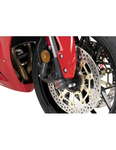 Tampons de protection PUIG de fourche PHB19 - HONDA CBR600RR 2024-2026