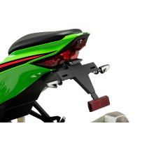 Support de plaque PUIG - KAWASAKI ZX-4R NINJA / ZX-4RR NINJA 2024-2026