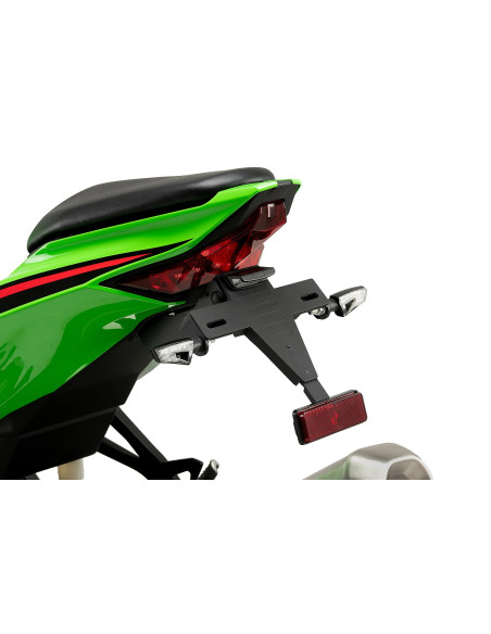 Support de plaque PUIG - KAWASAKI ZX-4R NINJA / ZX-4RR NINJA 2024-2026