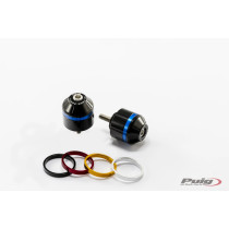 Embouts de guidon PUIG courts avec anneaux M6 - YAMAHA MT-03 2016-2026