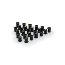 Inserts de bulle PUIG M6 écrou 25 pièces 14 x 5 x 1,5 x 11,5 x 13 x 10