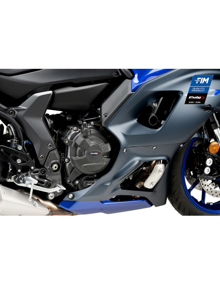 Kit protections de carter moteur PUIG Track - YAMAHA YZF-R7 2022-2025