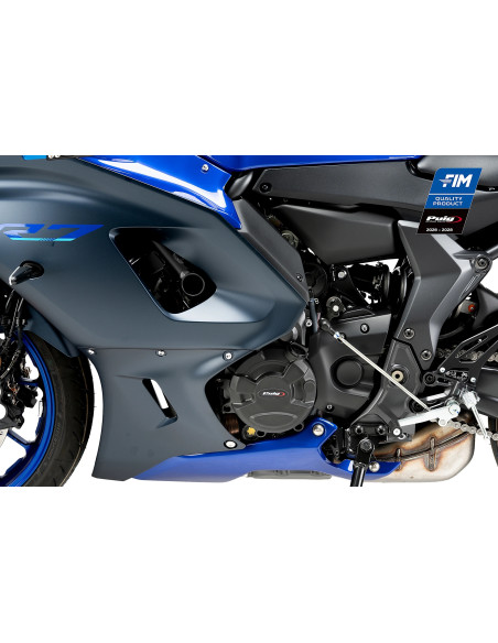 Kit protections de carter moteur PUIG Track - YAMAHA YZF-R7 2022-2025