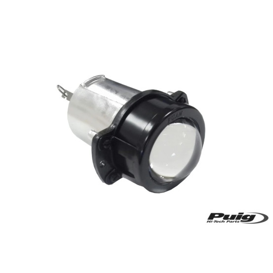 Optique PUIG h3 55w-12v diamètre 75 mm - Longueur 130 mm - Homologué