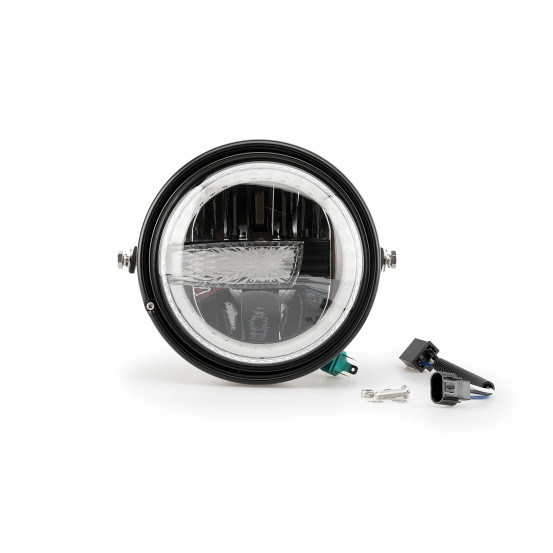 Phare Led PUIG Lumen R 175x160,4 mmi - Homologué - HONDA - KAWASAKI