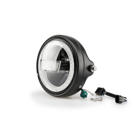 Phare Led PUIG Lumen R 175x160,4 mmi - Homologué - HONDA - KAWASAKI