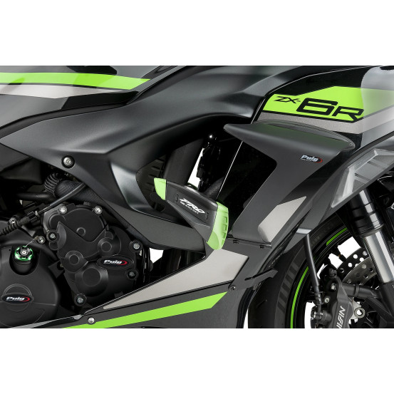 Tampons protection PUIG Pro 2.0 - KAWASAKI ZX-6R NINJA 2024-2026