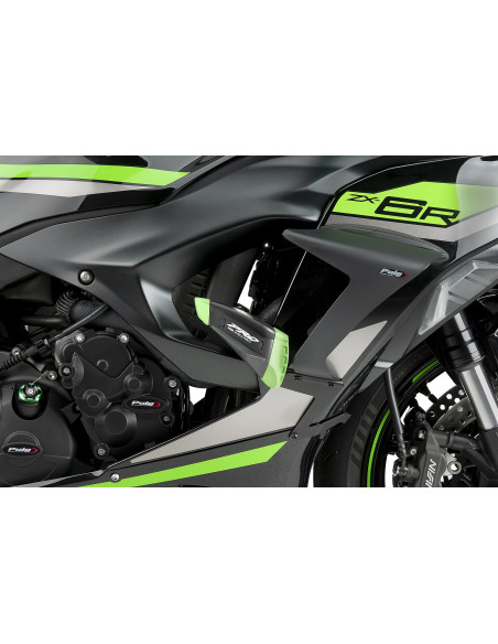 Tampons protection PUIG Pro 2.0 - KAWASAKI ZX-6R NINJA 2024-2026